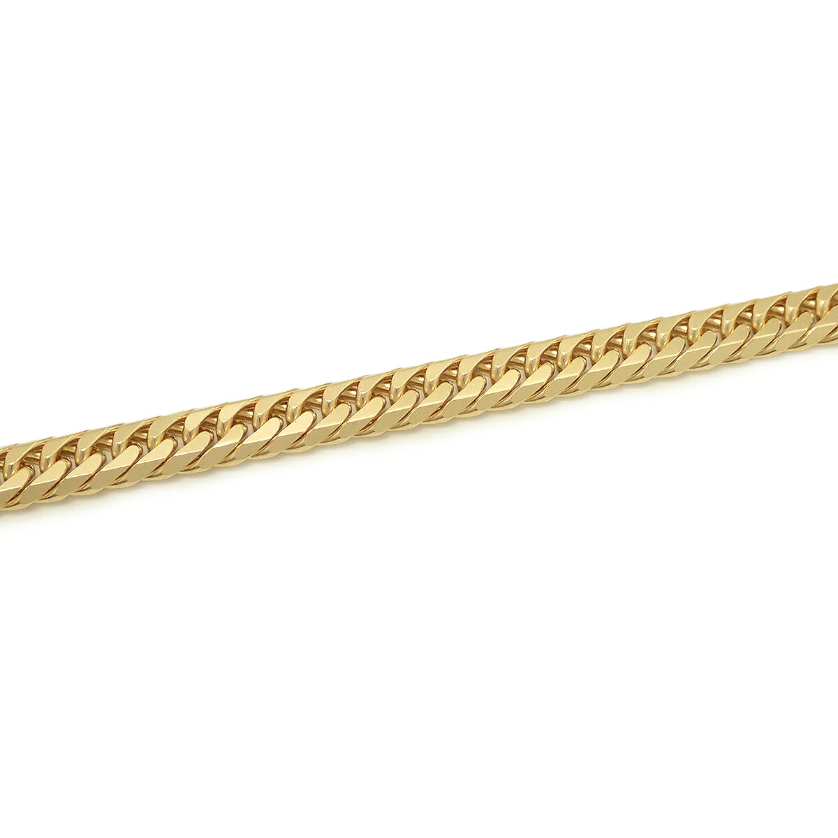 KIHEI 喜平 キヘイ ネックレス K18 18金 ゴールド 30.2ｇ 50.5cm YG 6面W ダブル 日本造幣局検定マーク入り 30ｇ 前後 【中古】｜ブルーミン／森田質店