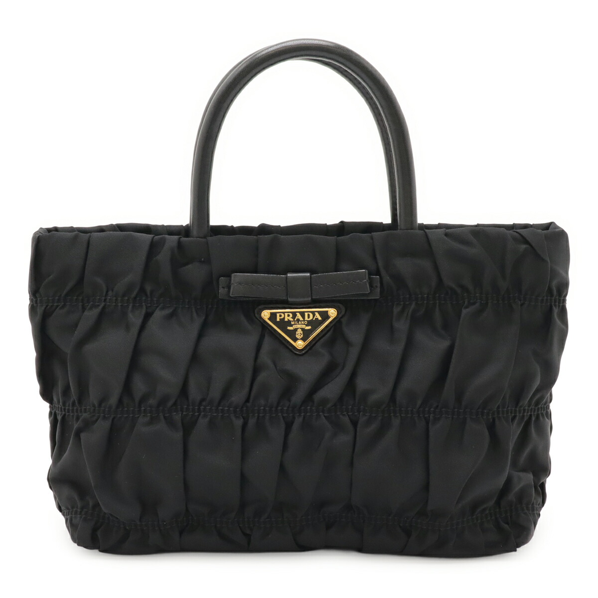 美品 PRADA プラダ リボン パテントレザー トートバッグ 黒 ブラック 楽天市場】PRADA プラダ トートバッグ ハンドバッグ リボン