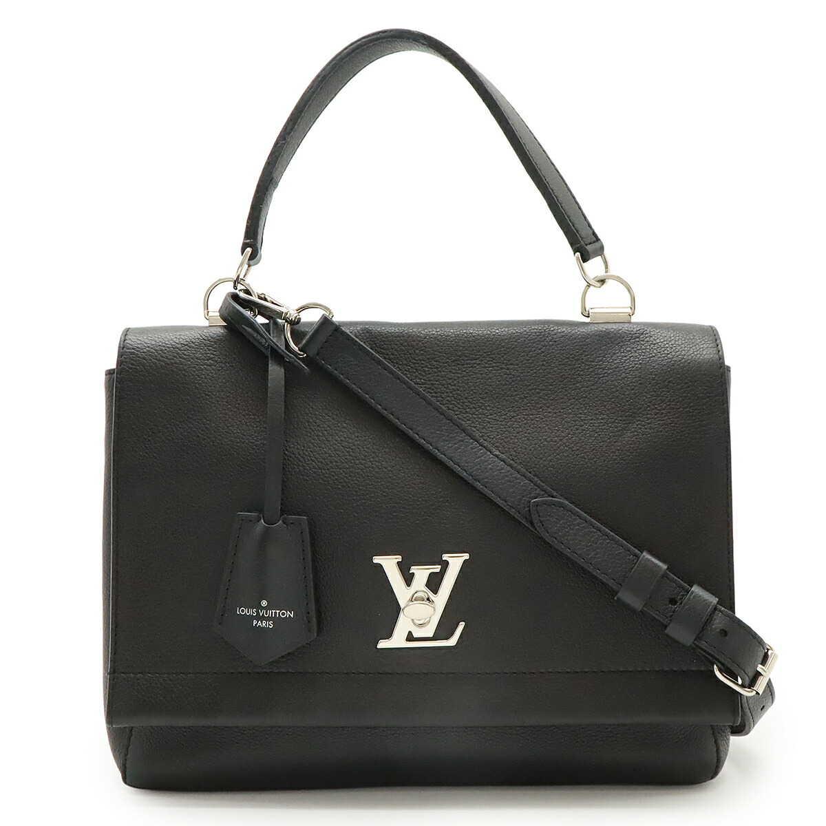 Louis Vuitton ブラックショルダーバッグ ロックミー 12600539_1.jpg