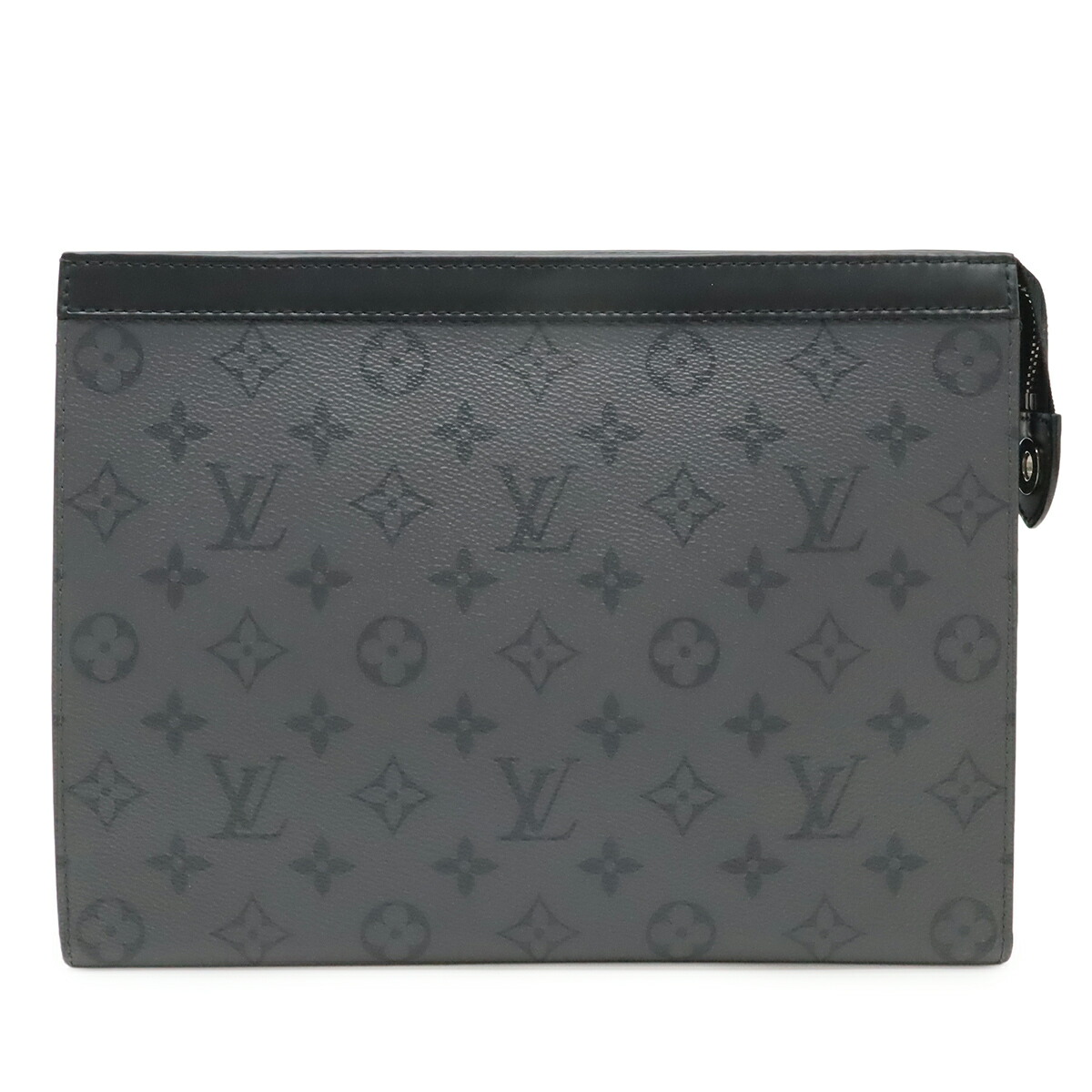 LOUIS VUITTON ルイ ヴィトン モノグラムエクリプス 逆さま ポシェット ヴォワヤージュMM 二番目御徒面子 クラッチペダル御徒面子 合切袋 M69535 【中古】
