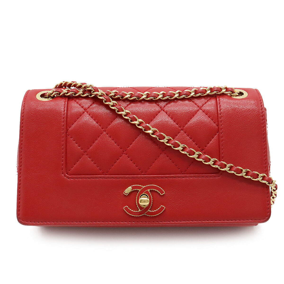 楽天市場】CHANEL シャネル 2.55 マトラッセ チェーンショルダー