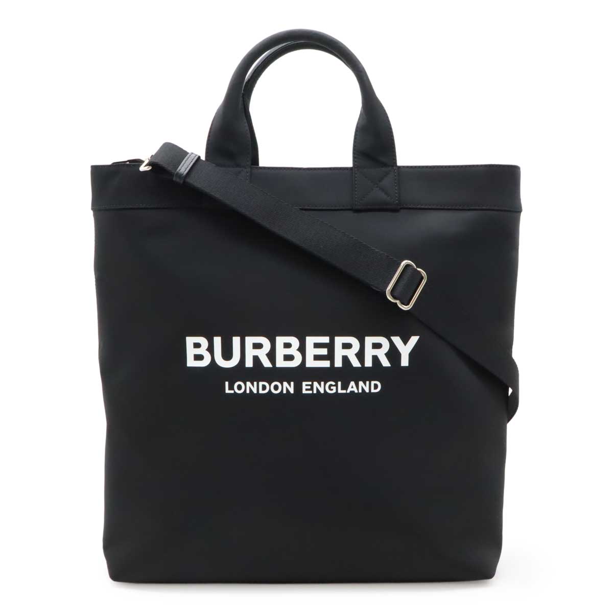 BURBERRY ブラック ナイロン バッグ 楽天市場】【中古】 バーバリー トート バッグ ブラック ナイロン