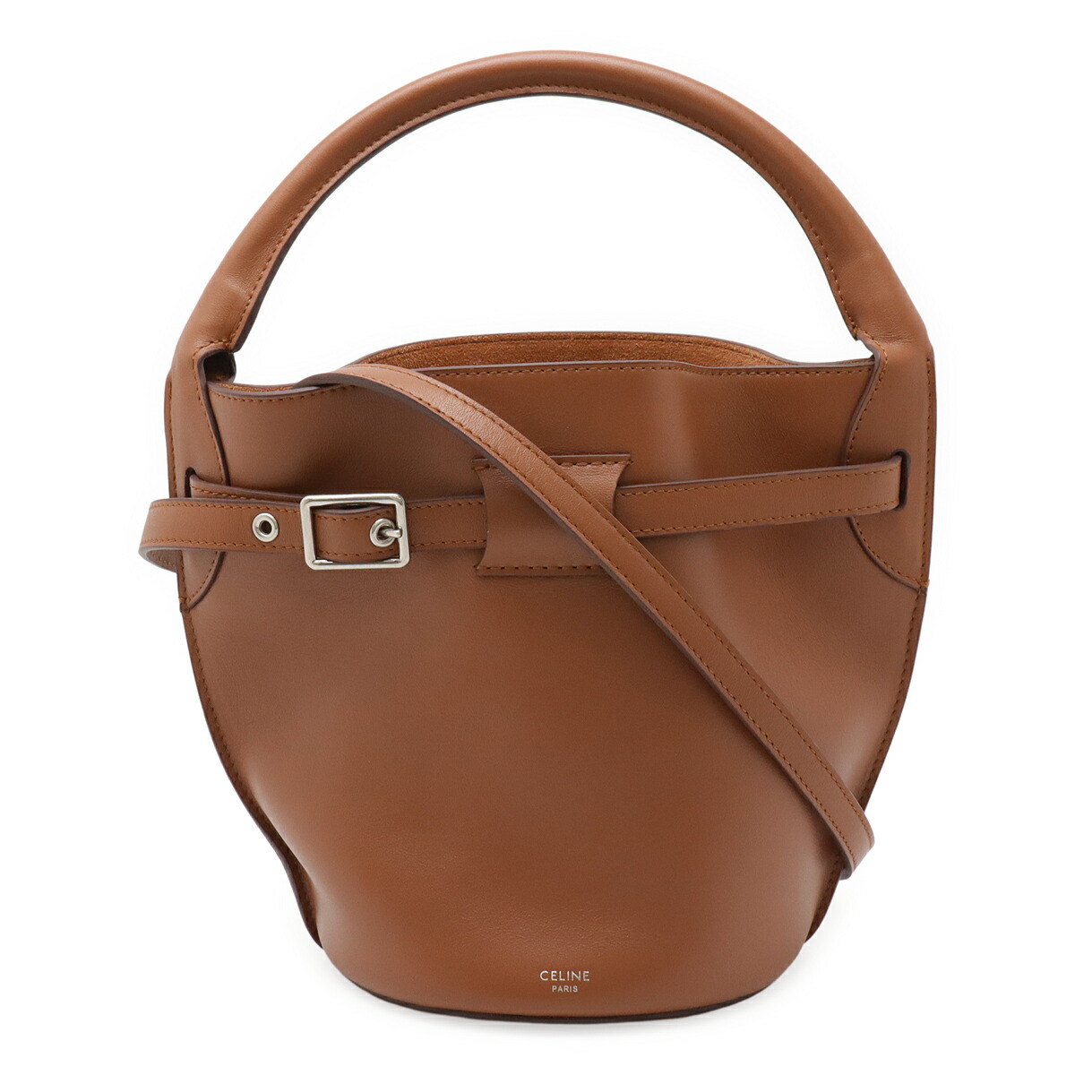 セリーヌ ブラウン レザー バケット ショルダーバッグ 楽天市場】CELINE セリーヌ ビッグバッグ バケット ダーク