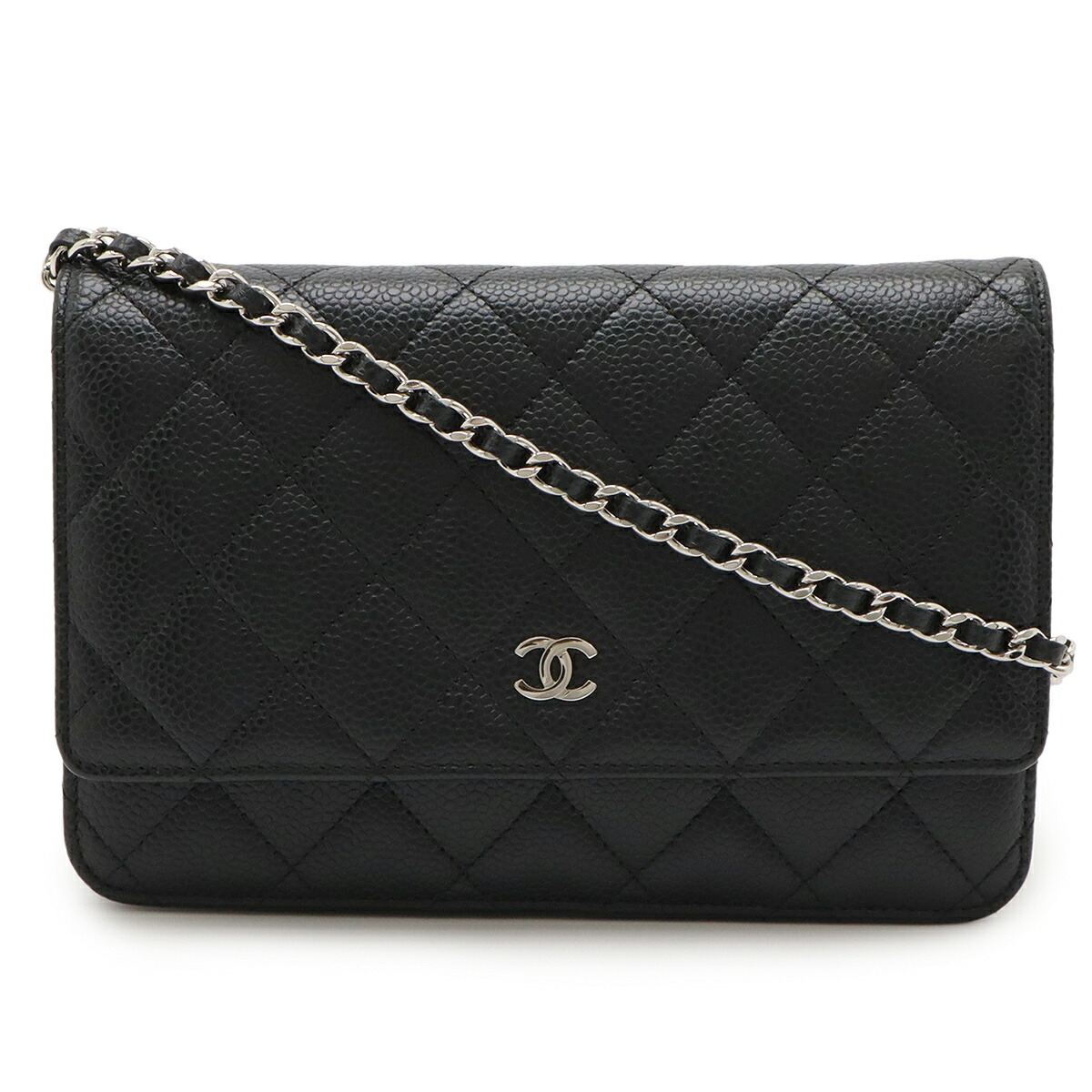 楽天市場】CHANEL シャネル マトラッセ チェーンウォレット