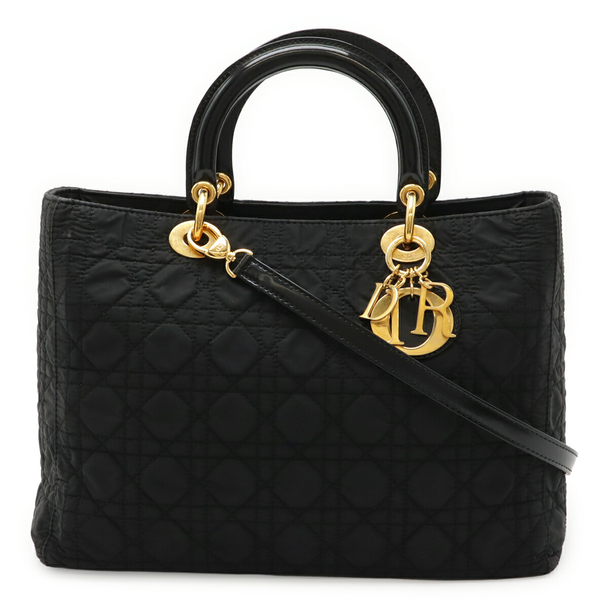 クリスチャンディオール Diorカナージュ ハンドバッグ スエード 黒 金具 楽天市場】Christian Dior クリスチャン ディオール レディディオール