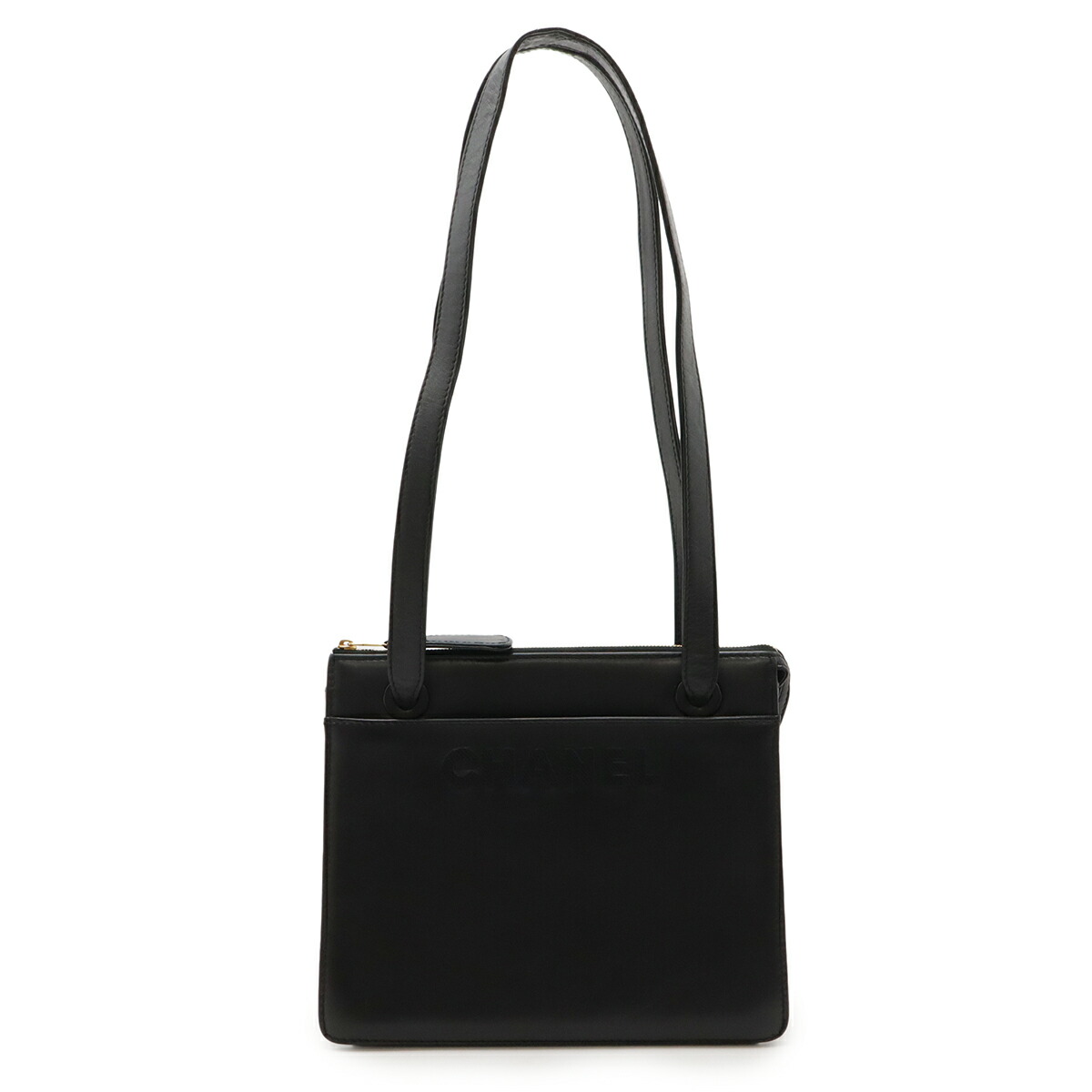 楽天市場】CHANEL シャネル キャビアスキン ロゴ トートバッグ