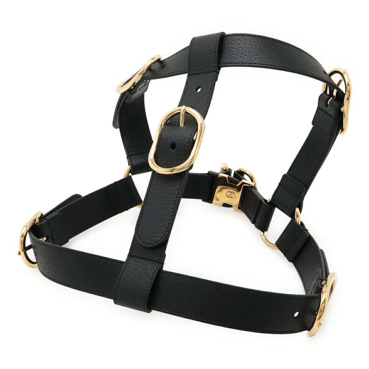 楽天市場】GUCCI グッチ ペット ハーネス 犬 胴輪 レザー ブラック 黒