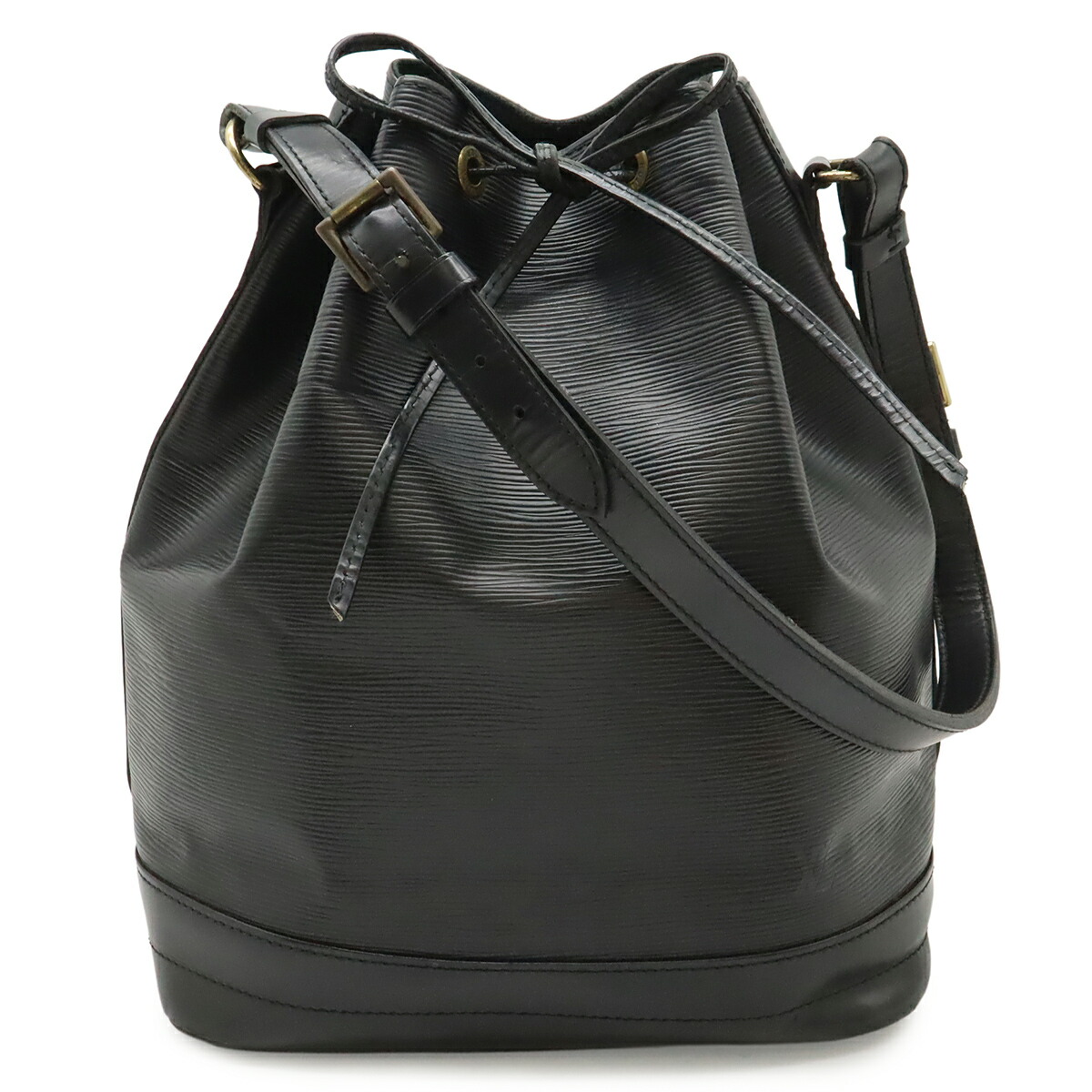 LOUIS VUITTON ルイ ヴィトン エピ ノエ ショルダーバッグ ワンショルダー セミショルダー 巾着 ノワール 黒 ブラック ゴールド金具 M59002 【中古】｜ブルーミン／森田質店
