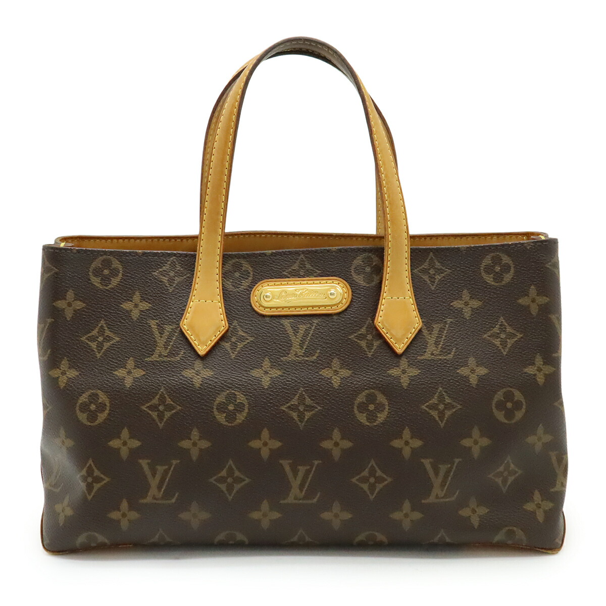LOUIS VUITTON ルイ ヴィトン モノグラム ウィルシャーPM ハンドバック トートバッグ M40595 【中古】