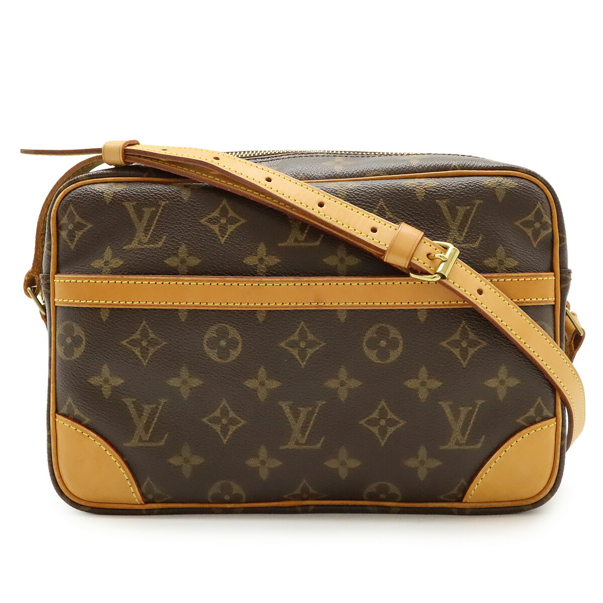 LOUIS VUITTON ルイ ヴィトン モノグラム トロカデロ27 ショルダーバッグ 斜め掛け ベタなし M51274 【中古】