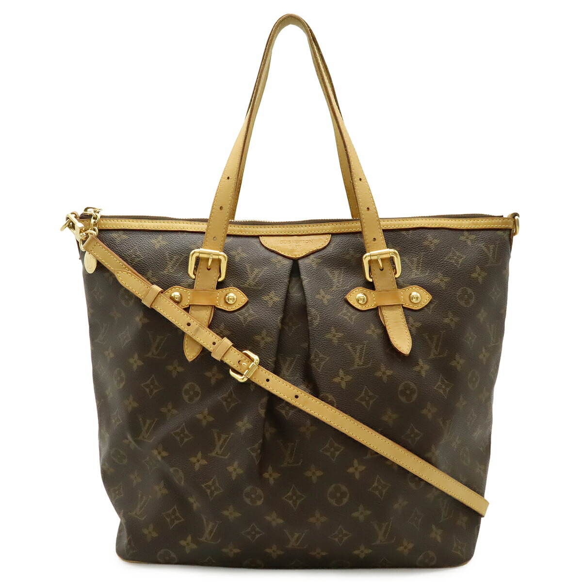 LOUIS VUITTON ルイ ヴィトン モノグラム パレルモGM トートバッグ ショルダートート 2WAY ショルダーバッグ 斜め掛け M40146 【中古】