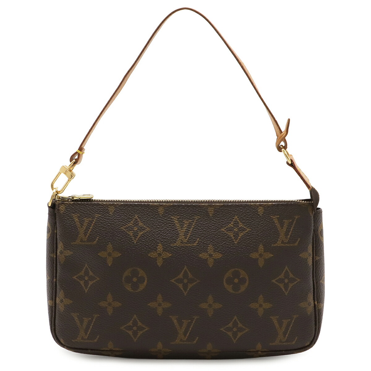 LOUIS VUITTON ルイ ヴィトン モノグラム ポシェット アクセソワール 付属物合切袋 ハンドバック 寄り合い御徒面子 M51980 【中古】