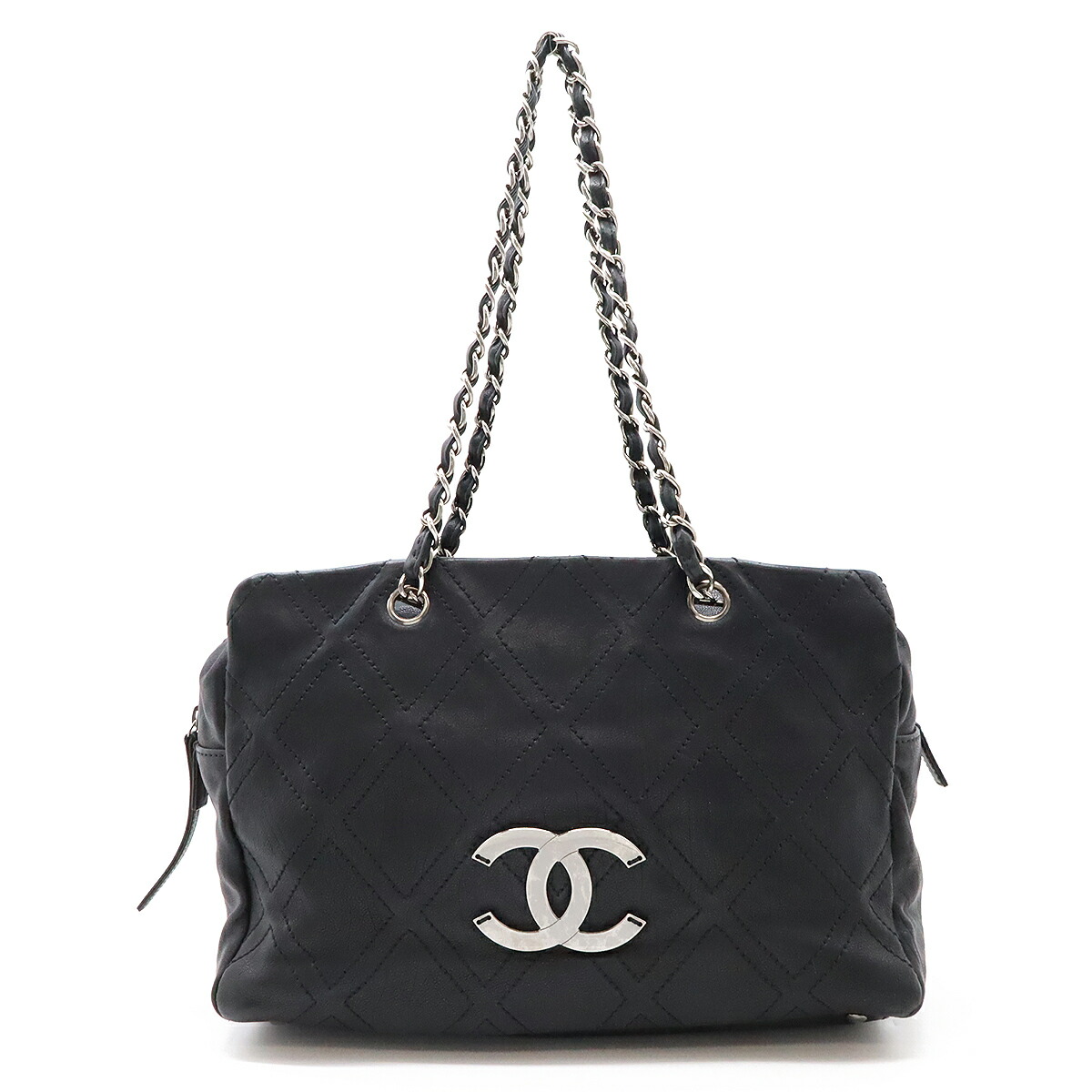 楽天市場】CHANEL シャネル Vステッチ トートバッグ