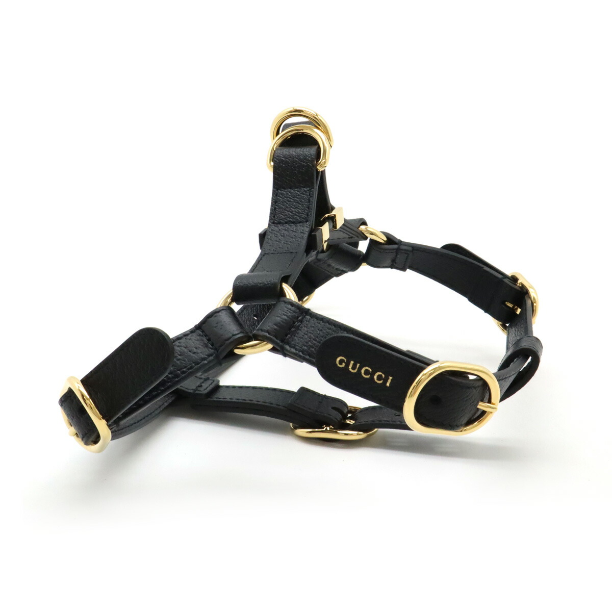 【新品未使用】 グッチ GUCCI 犬用首輪 ブラック S ギフトにも♪【日本未入荷☆GUCCI】ペット 首輪 (GUCCI/首輪