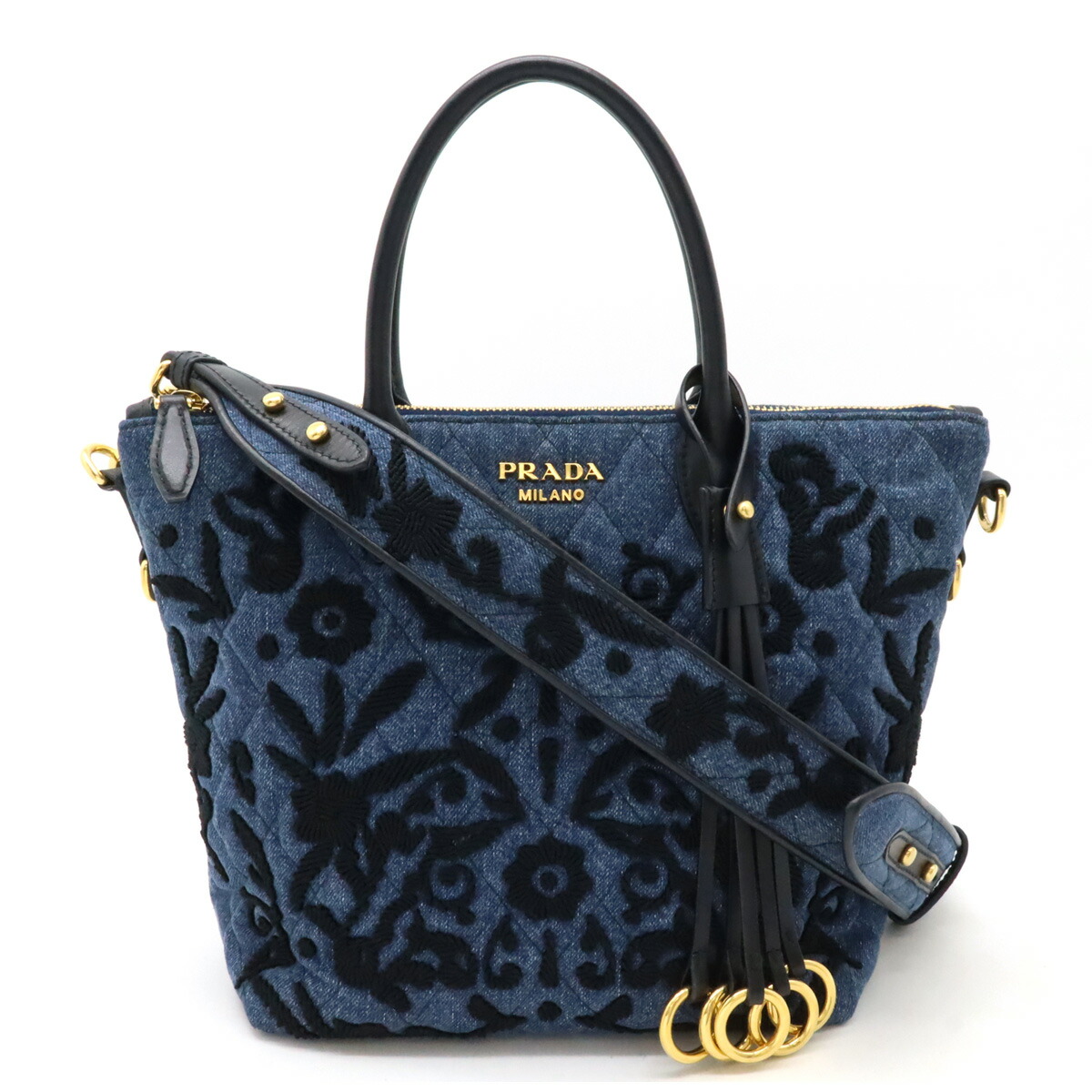 楽天市場】【新品同様】プラダ【PRADA】 コルセールバッグ エン