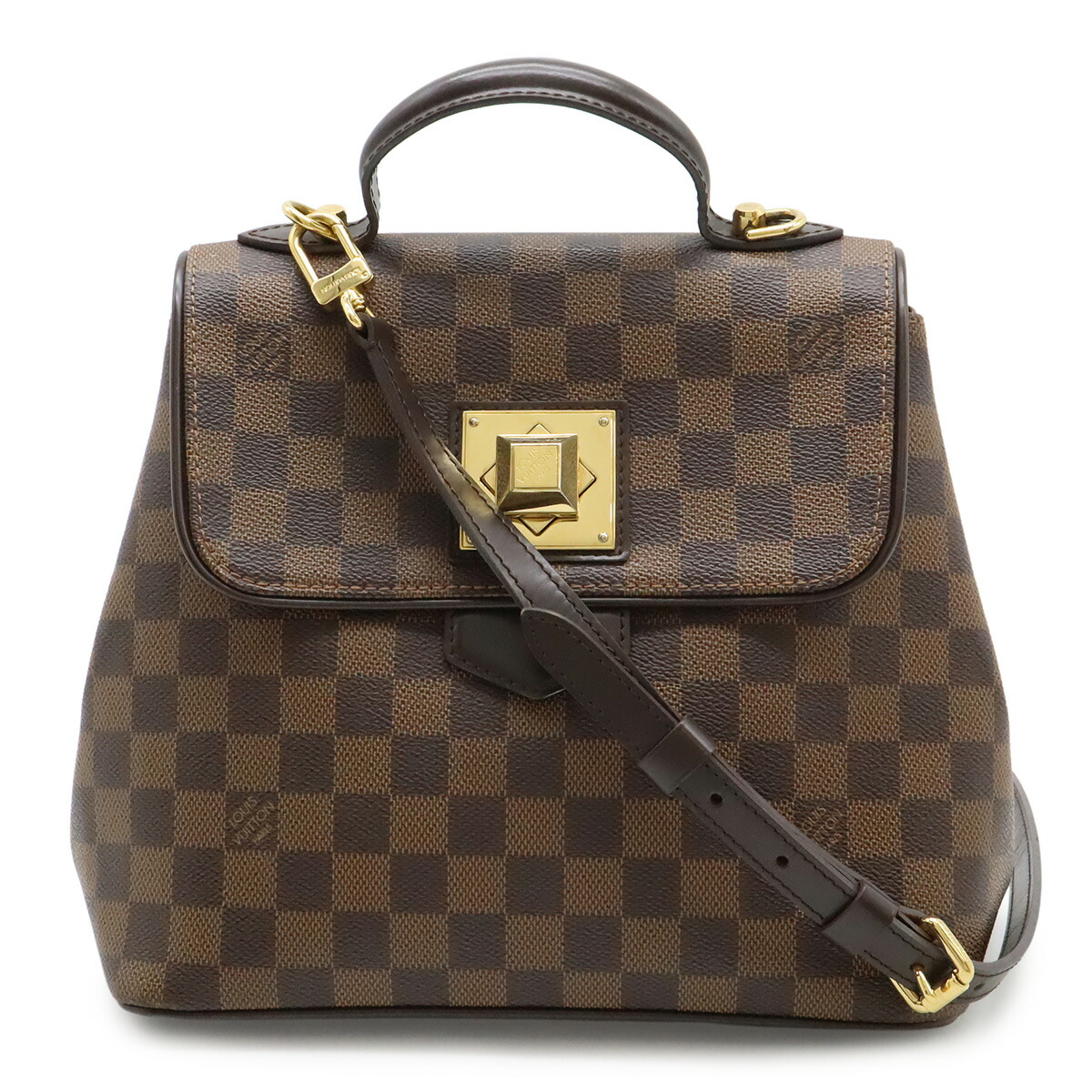 LOUIS VUITTON ルイ ヴィトン ダミエ ベルガモPM ハンドバッグ 2WAY ショルダーバッグ N41167 【中古】