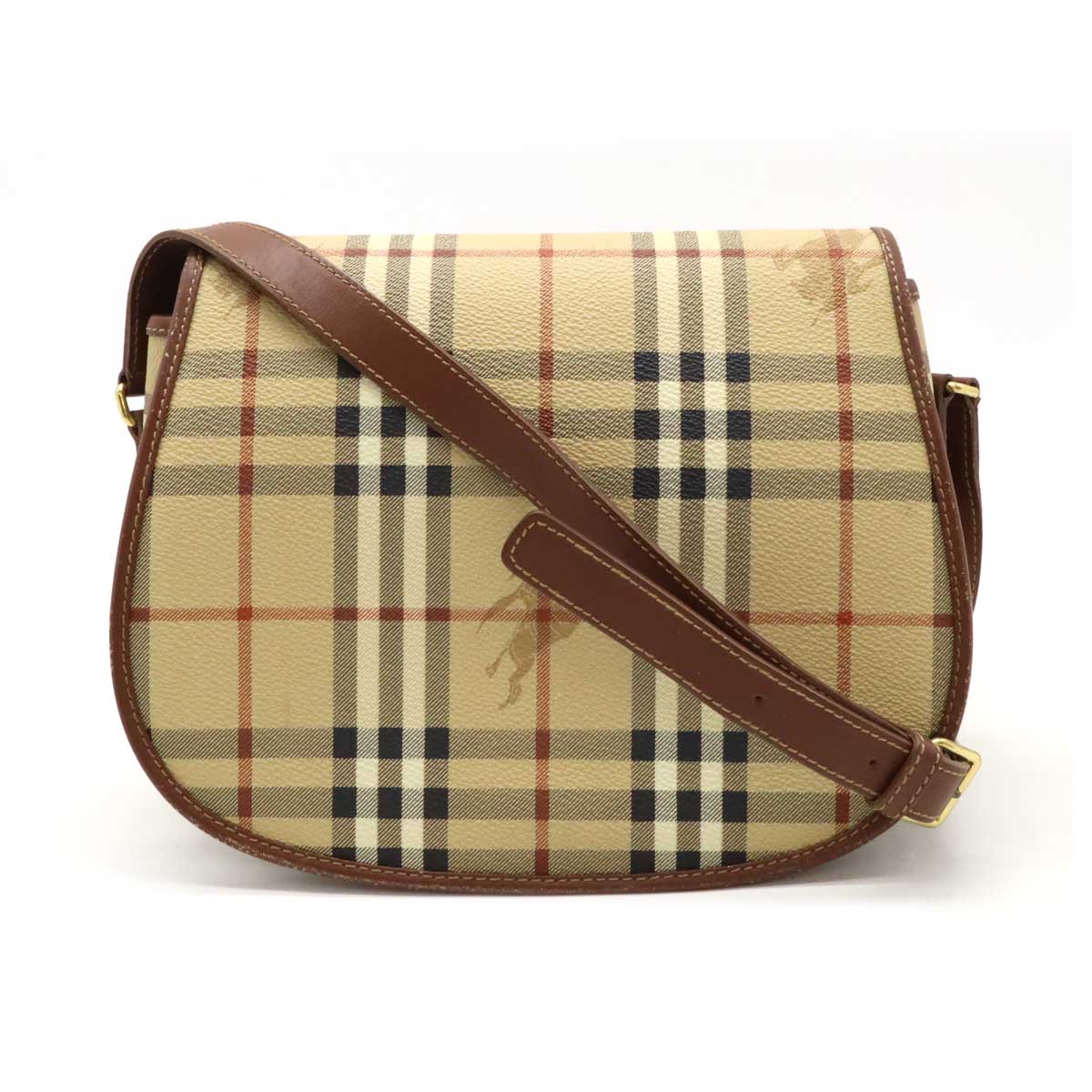 BURBERRY バーバリー ショルダーバッグ ノバチェック ベージュ バーバリー BURBERRY ノバチェック ベージュ×ブラック