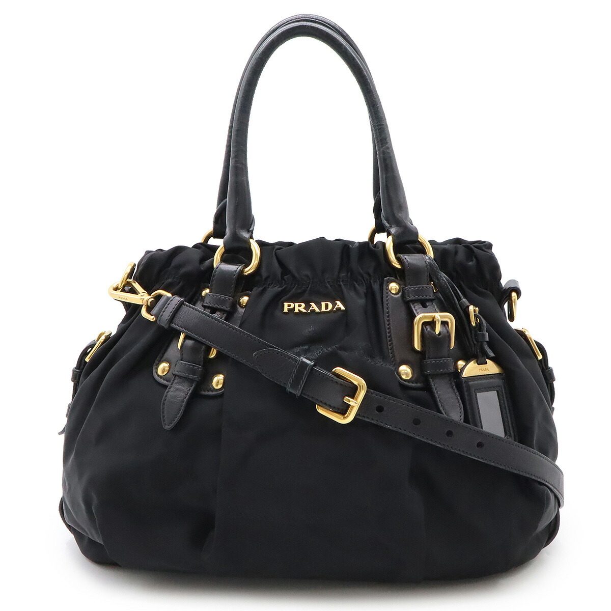 PRADA プラダ　ナイロン　ブラック　ハンドバッグ　トートバッグ 楽天市場】PRADA プラダ 2WAY ナイロン トートバッグ ブラック