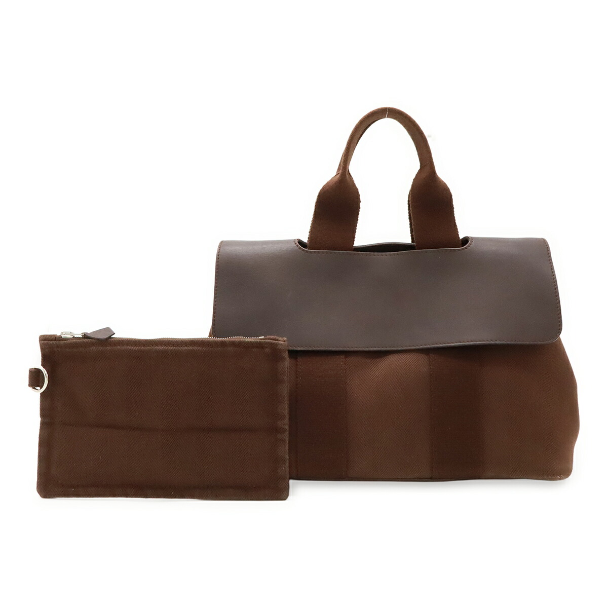 エルメス HERMES ヴァルパライソGM ハンドバッグ ブラウン HERMES エルメス ヴァルパライソ ロングPM ハンドバッグ