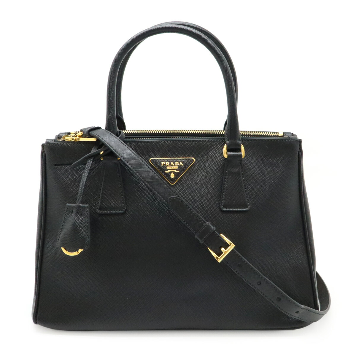 ★ PRADA / プラダ ★ ハンドバッグ 直営店☆PRADA スモール Re-Nylon xレザー トップハンドルバッグ