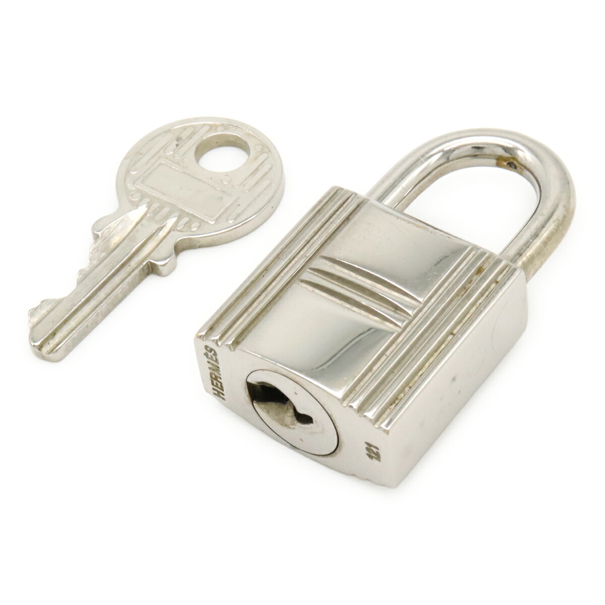 HERMES エルメス カデナ　No. 117番　鍵付き パドロック　キー 22610353_1.jpg