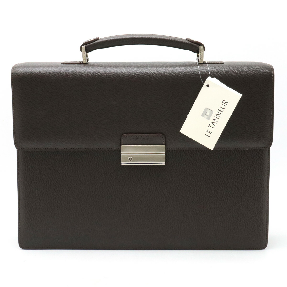 【新品】LE TANNEUR ルタヌア ビジネスバッグ ブリーフケース 茶 新品】LE TANNEUR ルタヌア ビジネスバッグ ブリーフケース 茶