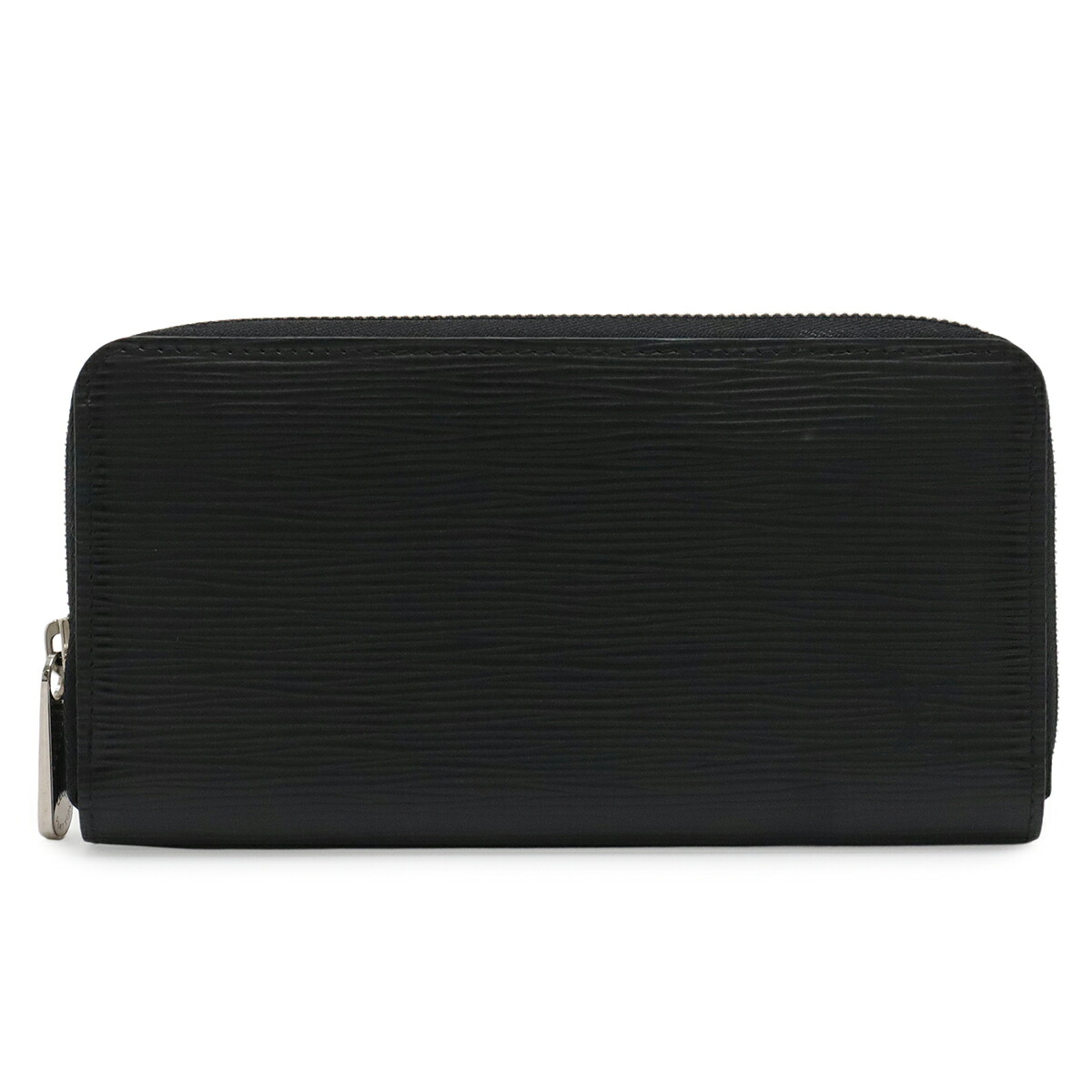LOUIS VUITTON ルイ ヴィトン エピ ジッピーウォレット ラウンドジッパー 長紙入れ なめし革 ノワール 黒 黒いこと しろがね色金具 M60072 【中古】