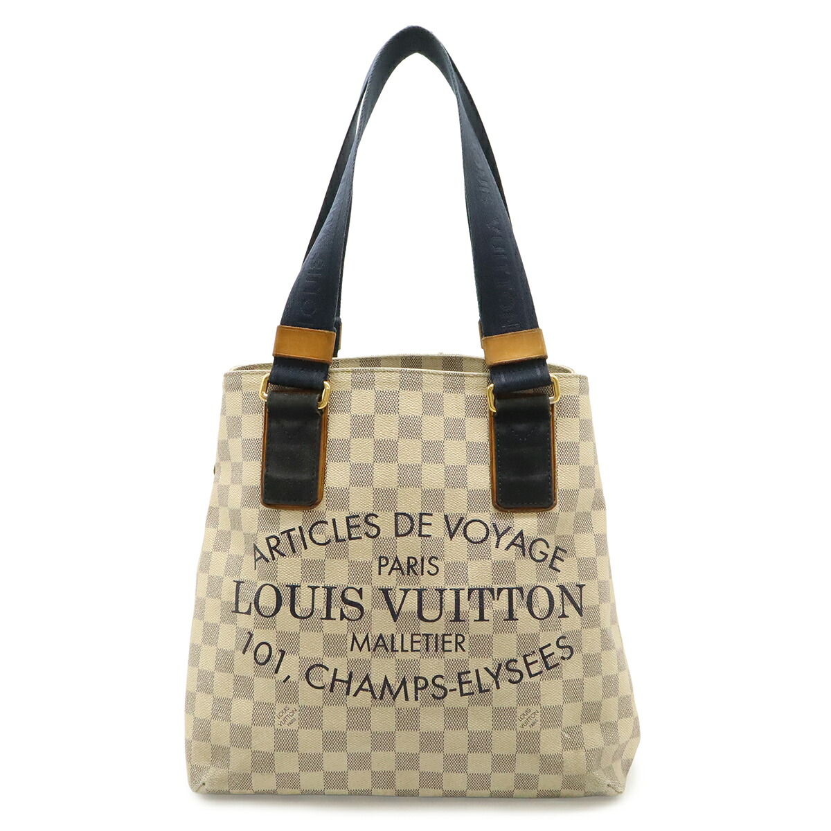 LOUIS VUITTON ルイ ヴィトン ダミエアズール プランソレイユ カバPM トートバッグ ショルダーバッグ セミショルダー 肩掛け N41179 【中古】|ブルーミン/森田質店
