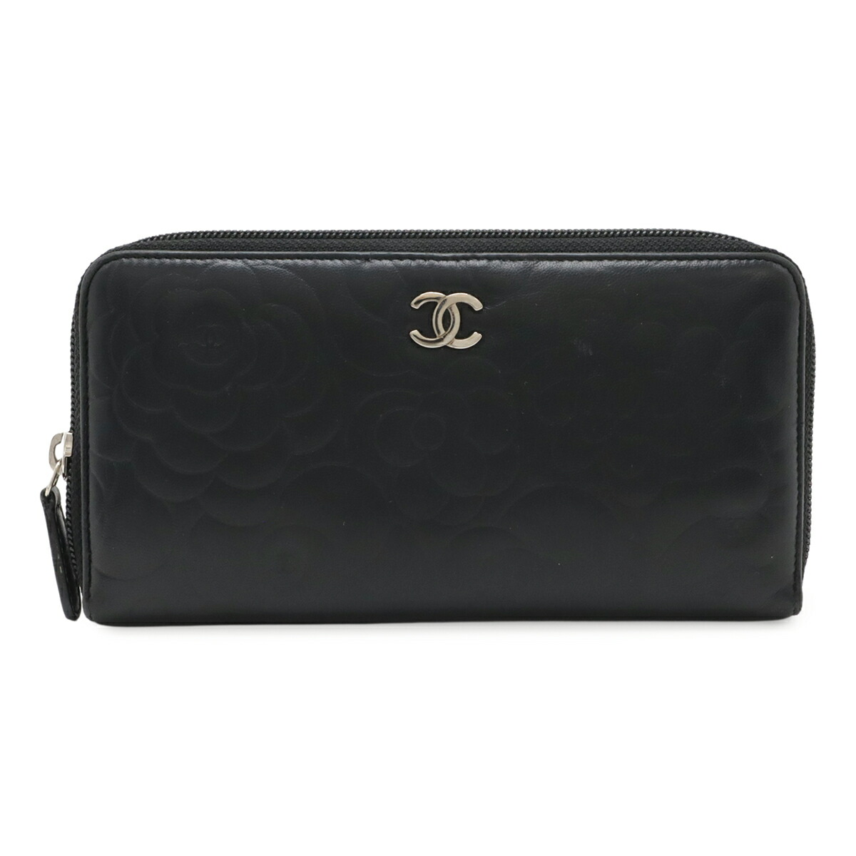 楽天市場】【財布】CHANEL シャネル カメリア エンボス ココ