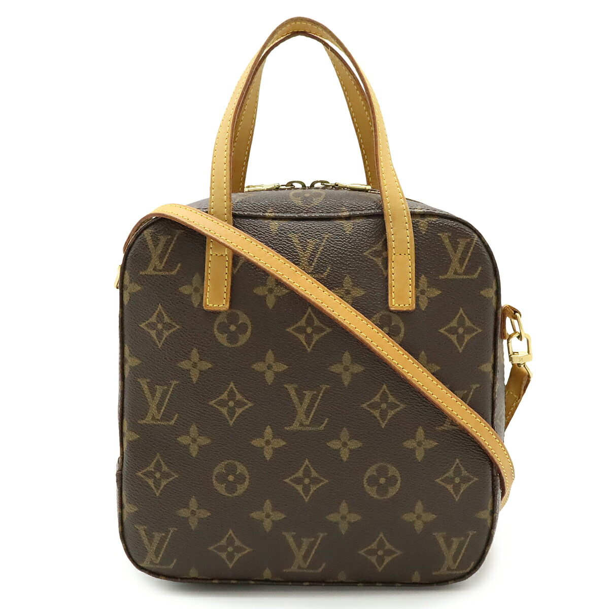 LOUIS VUITTON ルイ ヴィトン モノグラム スポンティーニ ハンドバッグ ミニバッグ 2WAY ショルダーバッグ 斜め掛け M47500 【中古】