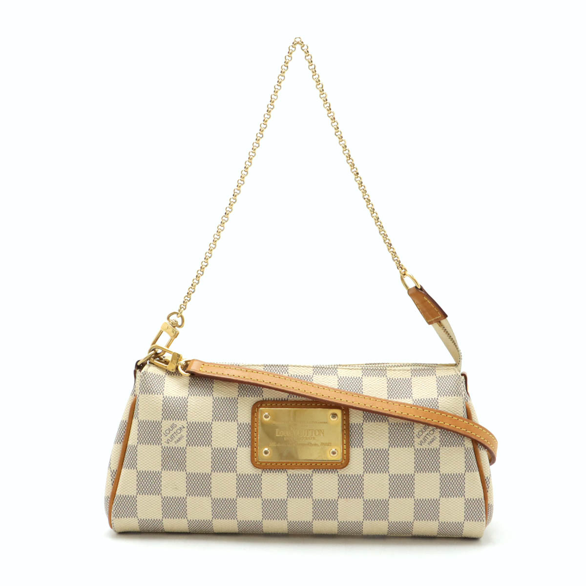 LOUIS VUITTON ルイ ヴィトン ダミエアズール エヴァ アクセサリーポーチ チェーンバッグ 2WAY ショルダーバッグ 斜め掛け N55214 【中古】 59,400円