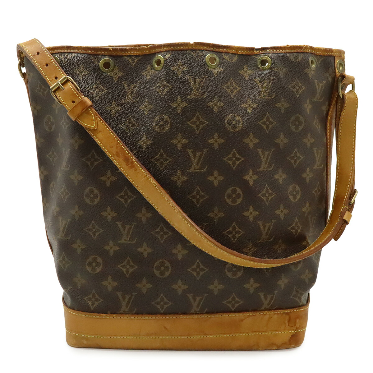 LOUIS VUITTON ルイ ヴィトン モノグラム ノエ ショルダーバッグ セミショルダー ワンショルダー 肩掛け 巾着型 M42224 【中古】|ブルーミン/森田質店