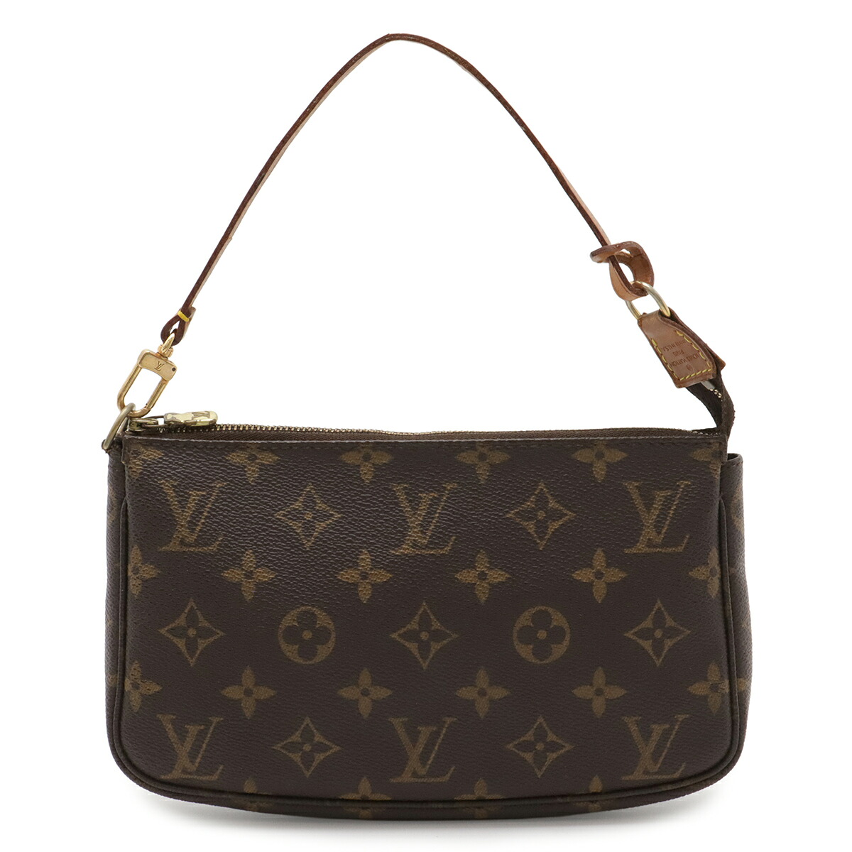 LOUIS VUITTON ルイ ヴィトン モノグラム ポシェット アクセソワール 付属品合切袋 ハンドバック 寄りあい御徒面子 M51980 【中古】