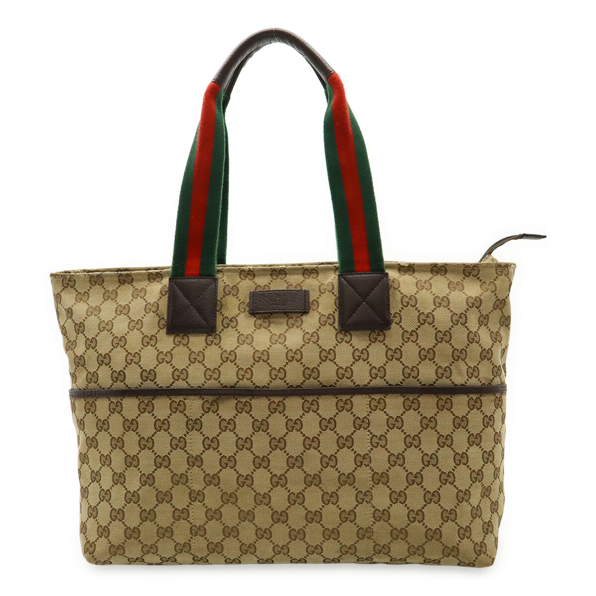 楽天市場】【バッグ】GUCCI グッチ GGキャンバス マザーズバッグ