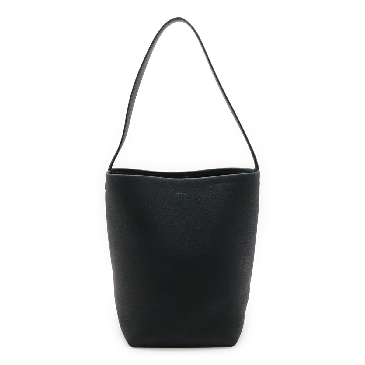 THE ROW ザ ファースト 並み並み パークトート MEDIUM N/S PARK TOTE 縦型 トートバッグ ショルダートート 肩かけ なめし革 黒いこと系 黒 W1313L129 【中古】