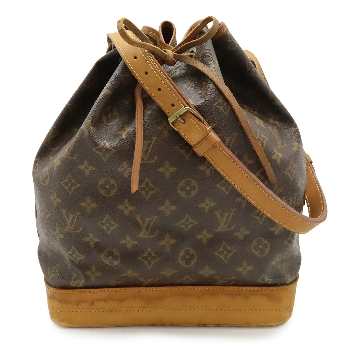 LOUIS VUITTON ルイ ヴィトン モノグラム ノエ ショルダーバッグ セミショルダー ワンショルダー 肩掛け 巾着型 M42224 【中古】｜ブルーミン／森田質店