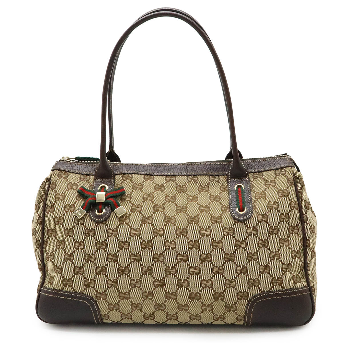 楽天市場】GUCCI グッチ GGスプリーム リボン トートバッグ