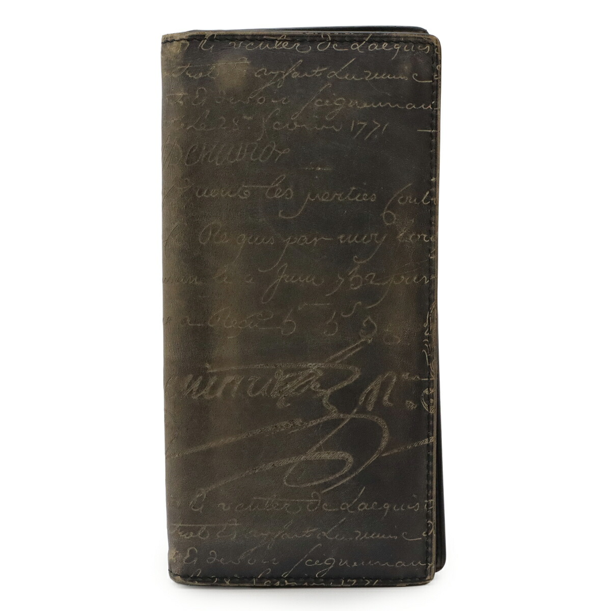 楽天市場】美品 ベルルッティ Berluti カリグラフィ サンタル 二つ折り