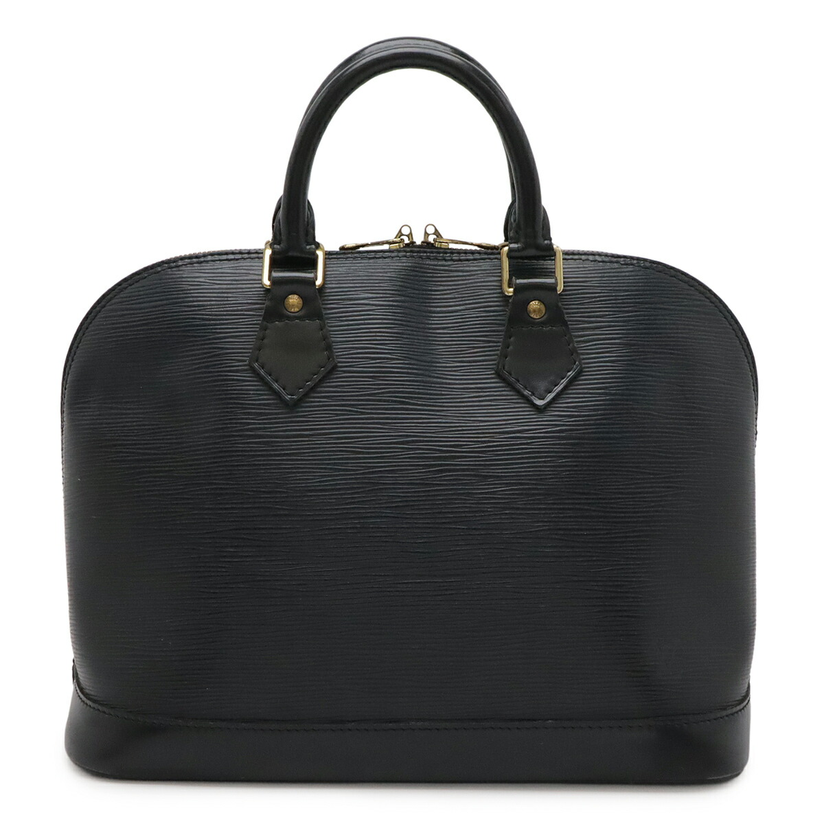 LOUIS VUITTON ルイ ヴィトン エピ アルマ ハンドバック なめし革 ノワール 黒 黒いこと ゴールド金具 M52142 【中古】