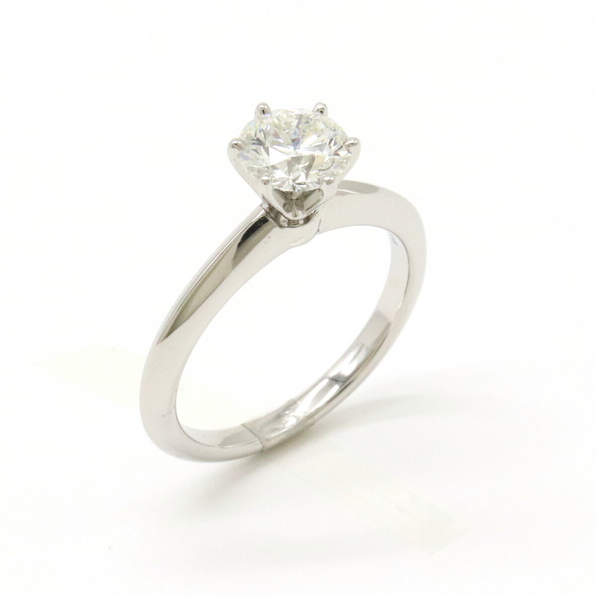 ティファニー Pt950 セッティング エンゲージリング 楽天市場】【中古】TIFFANY＆Co.（ティファニー）Pt950