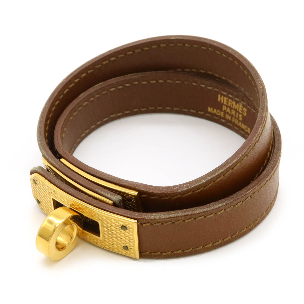 楽天市場】エルメス HERMES レザーブレスレット 黒 ブラック ケリー