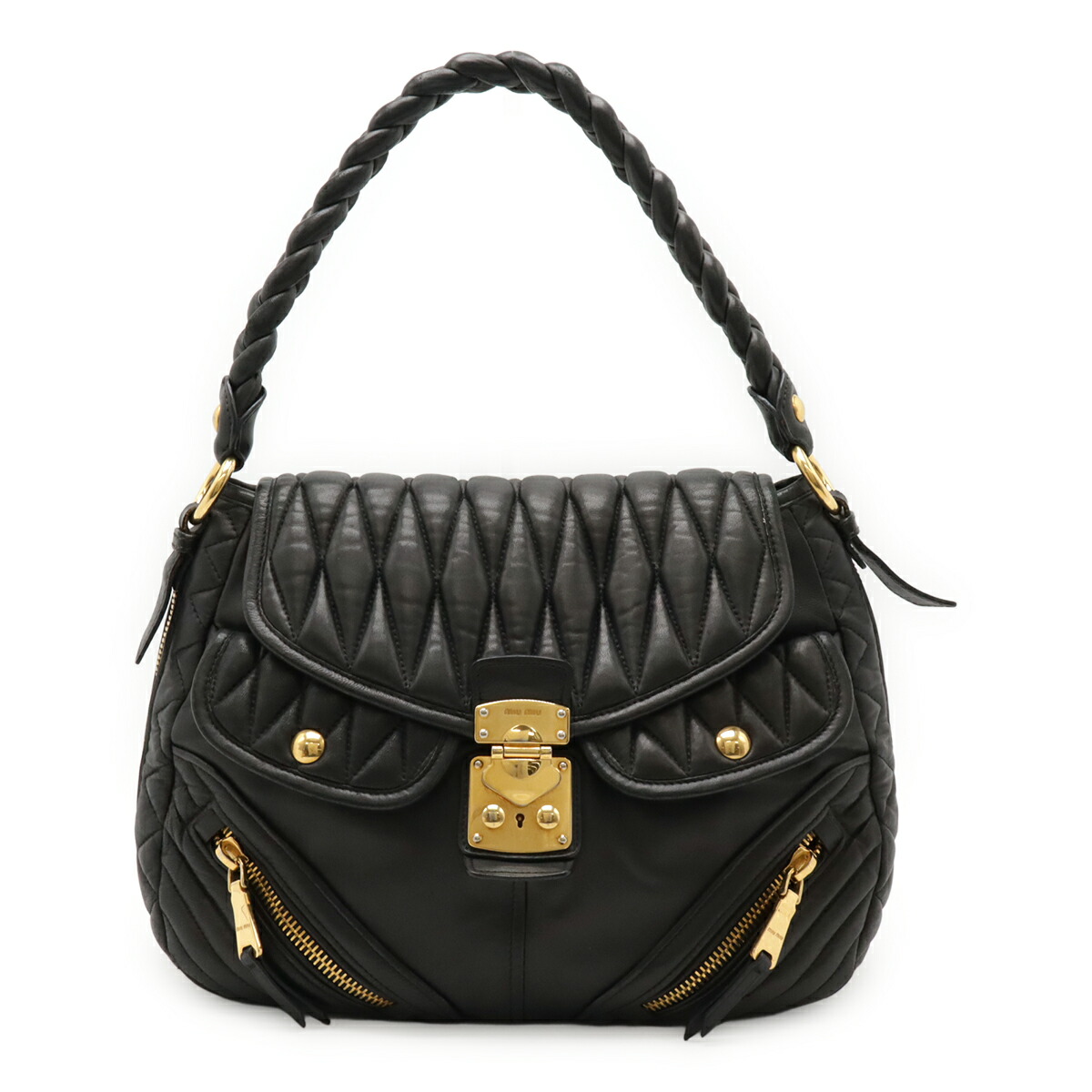 楽天市場】【バッグ】Miu Miu ミュウ ミュウ ミュウミュウ