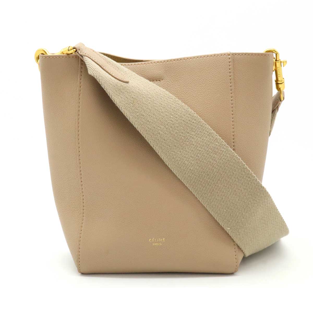 楽天市場】CELINE セリーヌ サングル バケットスモール ショルダー 