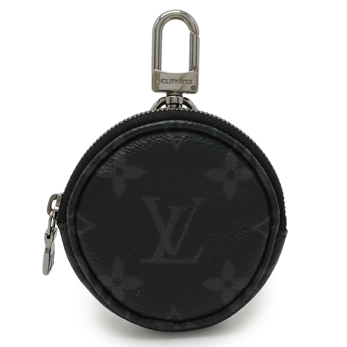 LOUIS VUITTON ルイ ヴィトン モノグラムエクリプス ポルトクレ ラウンド コインケース 小銭入れ マルチケース ポーチ 小物入れ M62796 【中古】 25,404円