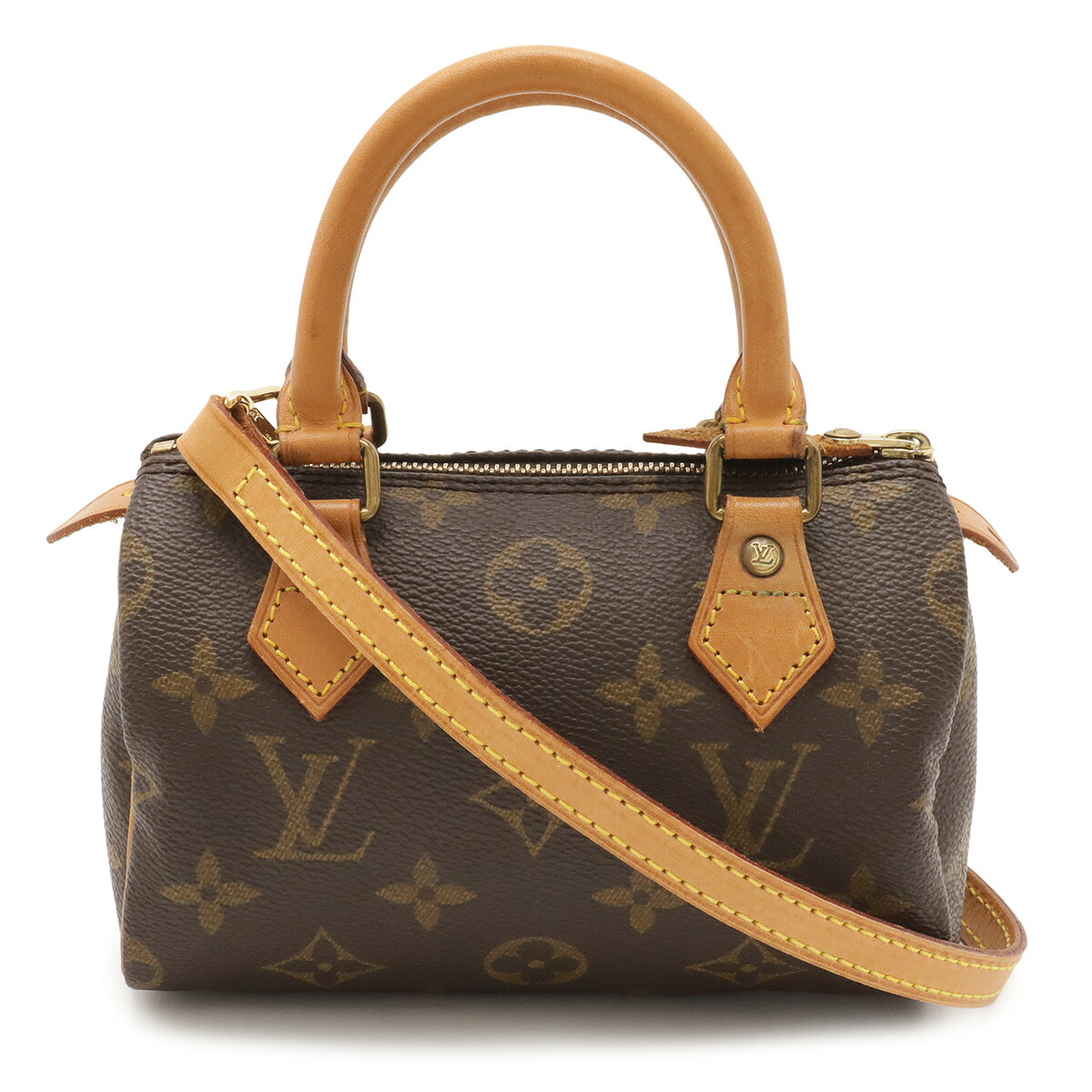 LOUIS VUITTON ルイ ヴィトン モノグラム ミニスピーディ ハンドバッグ ミニバッグ ポーチ 小物入れ 2WAY ショルダーバッグ M41534 【中古】