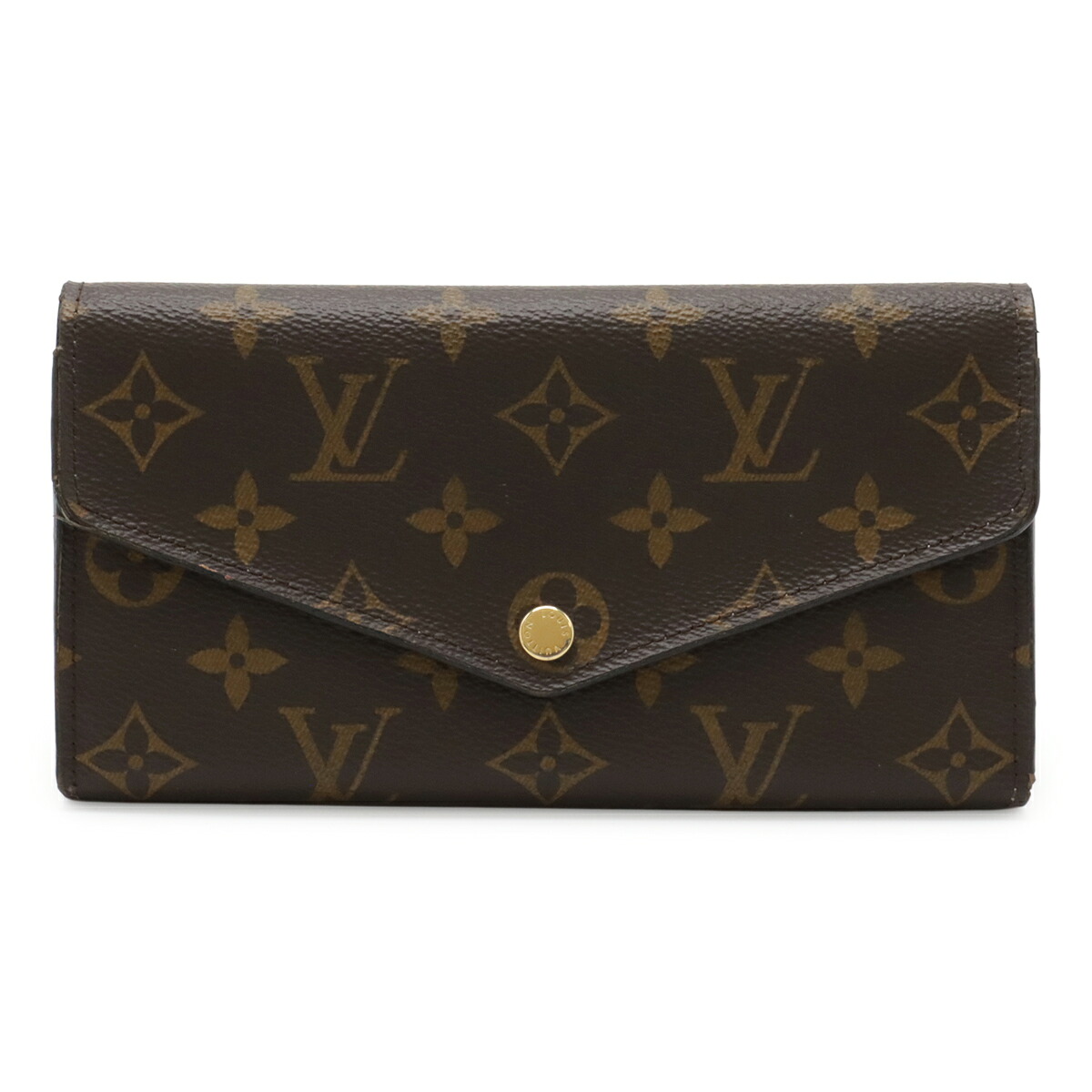LOUIS VUITTON ルイ ヴィトン モノグラム ポルトフォイユ サラ 2つ折長紙入れ 二つ折り長紙入れ ローズバレリーヌ もの言う花さくら色 M62235 【中古】