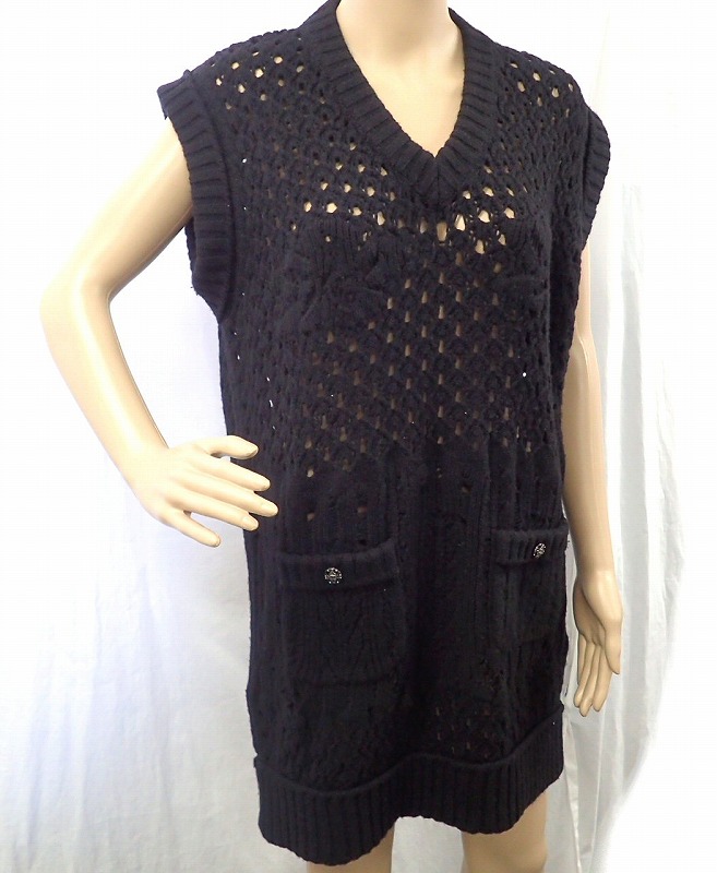 楽天市場】CHANEL シャネル レディース ノースリーブ ニット