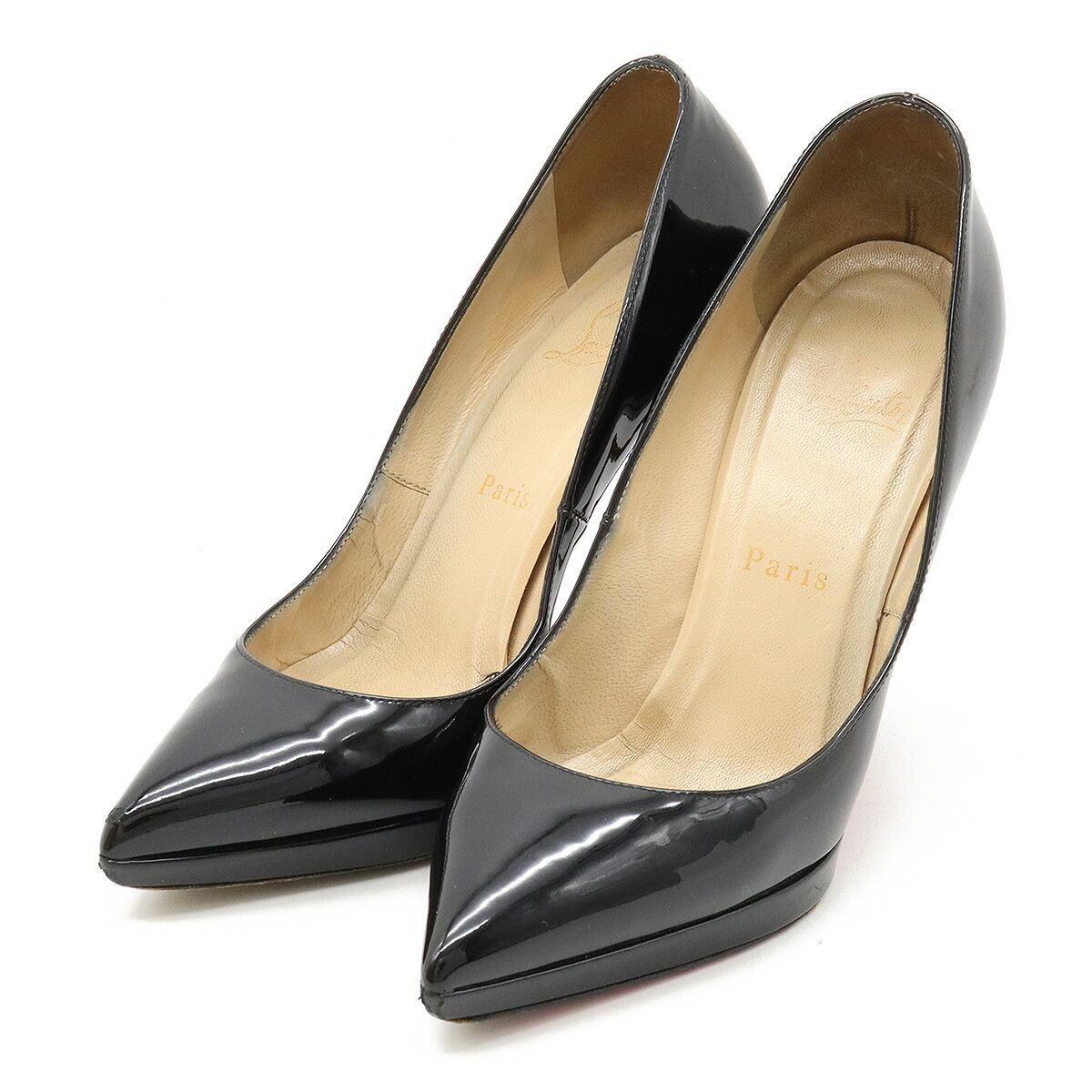 【美品】クリスチャンルブタン（35.5）ハイヒール/リボン/シューズ/エナメル 楽天市場】Christian Louboutin クリスチャン ルブタン パンプス