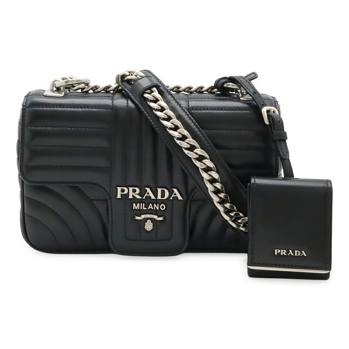 楽天市場】PRADA プラダ 1BC075 チェーンショルダーバッグ
