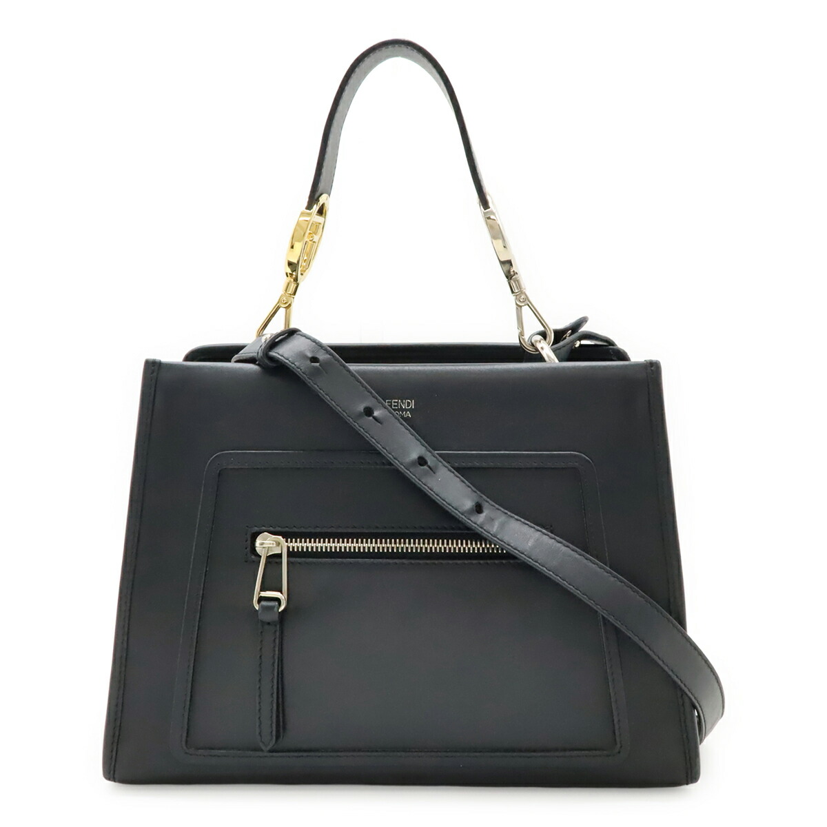 美品 FENDI フェンディ 8BH344 ラナウェイ スモール ホワイト 美品 FENDI フェンディ 8BH344 ラナウェイ スモール ホワイト